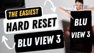 Blu View 3 Factory Reset Hard Reset The Easiest Way ⚡️👍⚡️
