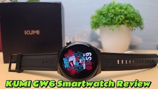Kumi GW6 Smartwatch 1.43 AMOLED Display Unboxing and Review