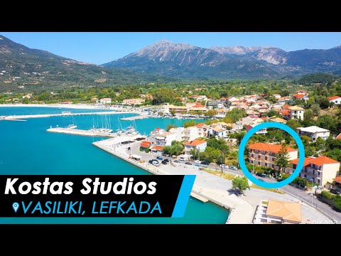 Kostas St&uacute;di&oacute;k, Magán szállás a községben Vasiliki, G&ouml;r&ouml;gorsz&aacute;g - Video