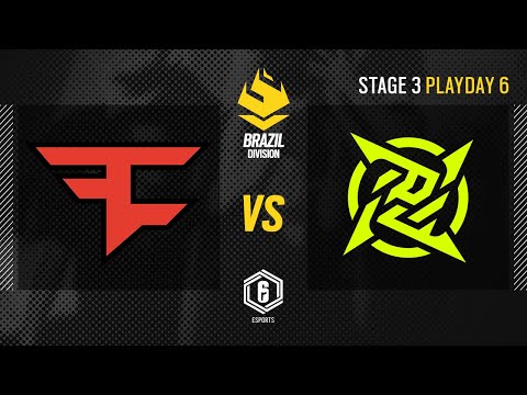 FaZe Clan vs. Ninjas in Pyjamas // LATAM League Brazil Division 2021 - Stage 3 - Playday 6