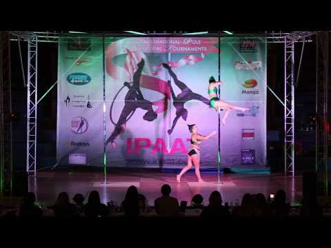 IPAAT 2019 - Doubles Pole 1st Place - Winners - Hayley Kenney & Claire Anderson