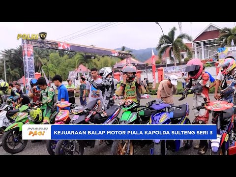 KEJUARAAN BALAP MOTOR PIALA KAPOLDA SULTENG SERI 3 RESMI DIBUKA