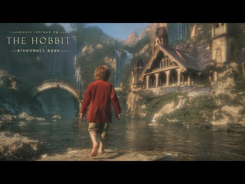 Bilbo in Rivendell – Take A Rest on the Journey with Elvish Vocals | The Hobbit Ambient Music