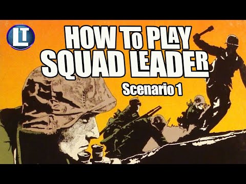 SQUAD LEADER / How to Play Scenario 1 The GUARDS COUNTERATTACK / AVALON HILL's CLASSIC Board Game