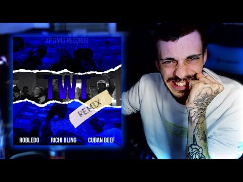 [REACCIÓN] Richi Bling - T.W.T "Time Will Tell" REMIX (feat. Robledo & CubanBeef)