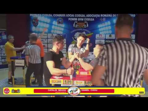 C.N. de Skandenberg 2017 - Daniel Chivu ”Profesorul” brațul stâng