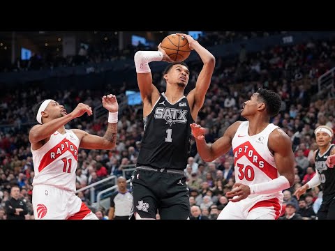 Spurs rookie star Victor Wembanyama erupts for rare 10-block triple-double