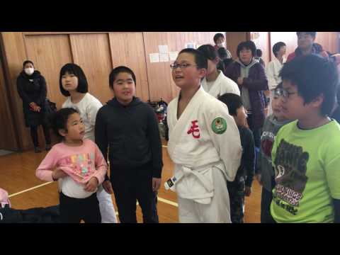 太田市武道柔道大会の6年生の締めの言葉！(h28.12.18)