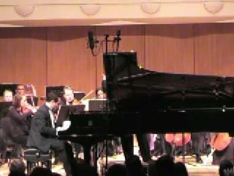 Aldo Ragone - Saint-Saëns Piano Concerto n. 5 Op. 103 2nd mvt.  First Half