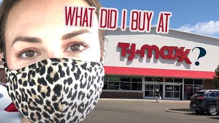 COME SHOP WITH ME AT TJ MAXX// HAUL + VLOG