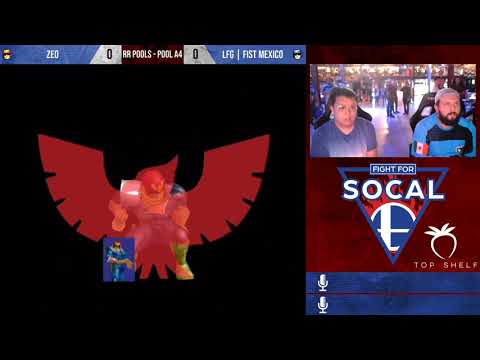 Fight For SoCal 8 - Zeo (Captain Falcon) VS LFG | Fist Mexico (Captain Falcon) - SSBM - RR Pools (A4