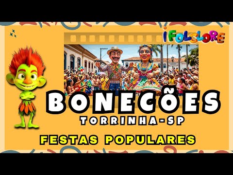 Bonecões de Torrinha-SP - tradição secular carnaval bonecos gigantes #bonecão #folclore #carnaval