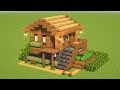 How To Build A STARTER HOUSE In Minecraft