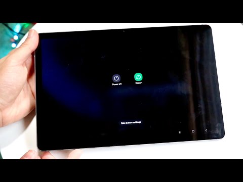 How To Power On/Off Samsung Galaxy Tab S9 FE!