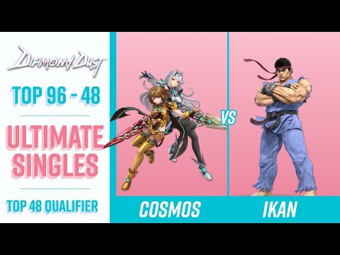 Cosmos (Mythra) vs Ikan (Ryu)  - TOP 48 (QUALIFIER)  -  ULTIMATE SINGLES | Diamond Dust