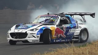 Download lagu 1200hp 4-Rotor 26B TT Mazda Miata MX-5 - Mad Mike' RADBUL Ripping at Goodwood FoS! mp3