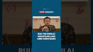 DPR Rapat Diam-diam di Hotel Mewah, YLBHI: Potensi Revisi UU TNI Kembalikan Dominasi Militer