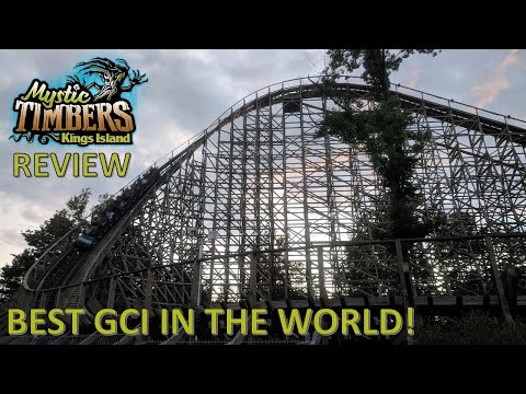 Video review of Mystic Timbers by Canobie Coaster