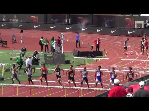 A Lotfy & S Scott - VarB 110m Hurdles at Arcadia Invitational 4-7-18