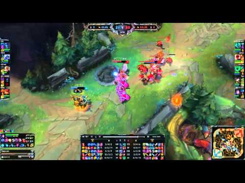 SKT T1 Faker - Ahri highlights vs. Xerath - #3 - Korean SoloQ - Season 2015 - League of Legends