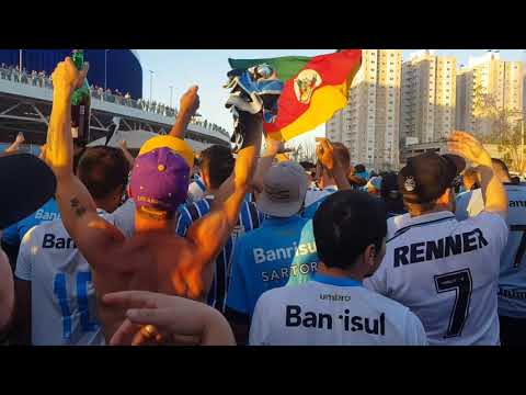 "Grêmio x Lanús Geral do Grêmio Esquenta pro jogo!" Barra: Geral do Grêmio • Club: Grêmio