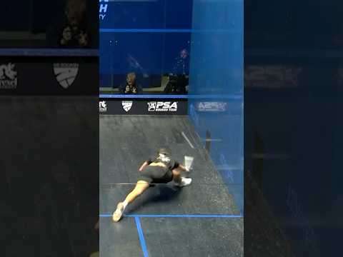 An UNREAL rally! 😱 #squash