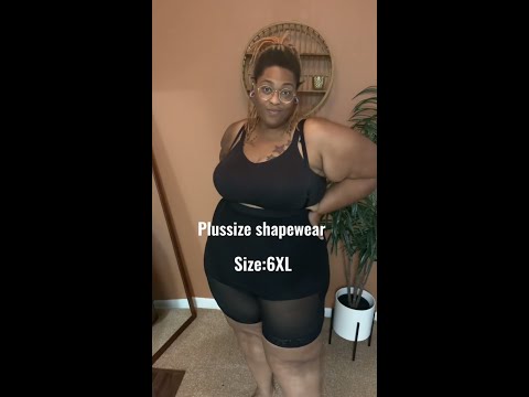 body Shaper Try-on & Review     Size：6XL