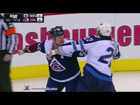 Chris Thorburn vs Cody McLeod Feb 6, 2016