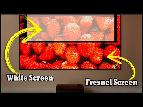 NothingProjector 120 Inch Fresnel UST Screen – The Best Ultra Short Throw Screen I’ve Ever Tested