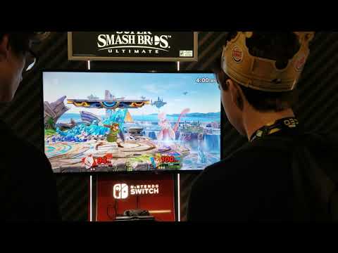 Smash Ultimate @ CEO 2018 - Brand (Mewtwo) vs A.I. (Link)