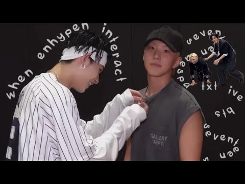 when enhypen meets other people/idols (crack version)