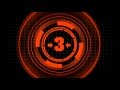 Red Countdown Timer 10 To 0 V 234 AE Hud With Sound Effects And Voice HD
