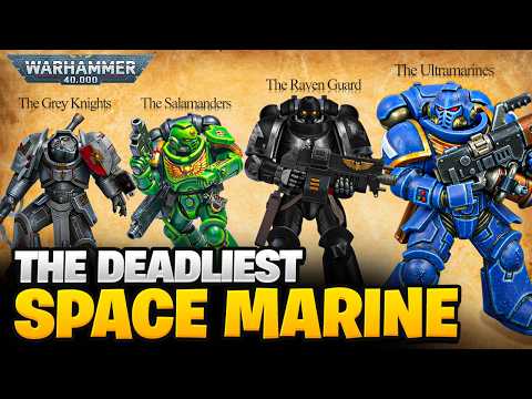 The BEST Space Marine Factions – Ranked by Science