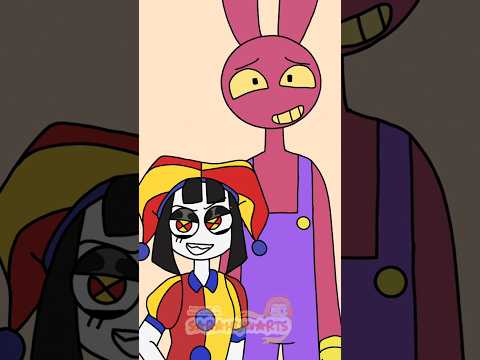 POMJAX meets EVIL POMAX - Amazing Digital Circus Animation #blockblast #hungrystudio #blockblastlove