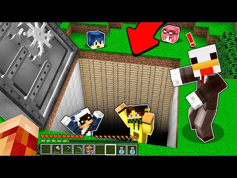 BELLAFACCIA SCOPRE IL BUNKER SEGRETO IN MINECRAFT APOCALISSE!!
