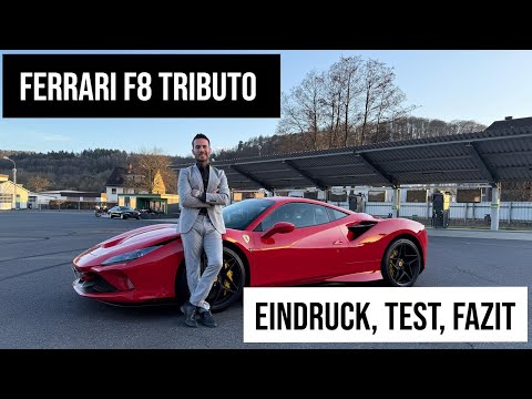 Ferrari F8 Tributo - schaffen wir VMAX? Testfahrt, Unterhaltskosten, Sound, Autobahn - mein Fazit
