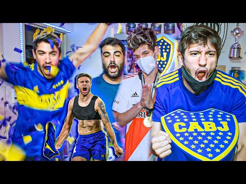 BOCA CAMPEON (5) - (4) TALLERES | Reacciones de Amigos | FINAL Copa Argentina 2021