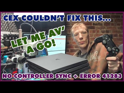 CEX Couldn't Fix This PS4 Pro With Error SU-41283-8 & No Controller Sync! Can I Do Any Better?