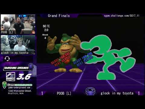 SG at GU 17.11 GF - POOB (Donkey Kong) vs glock in my toyota (Squirtle, Game and Watch)