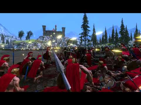 UEBS: Wonder Woman & Spartans VS WWII German Infantry