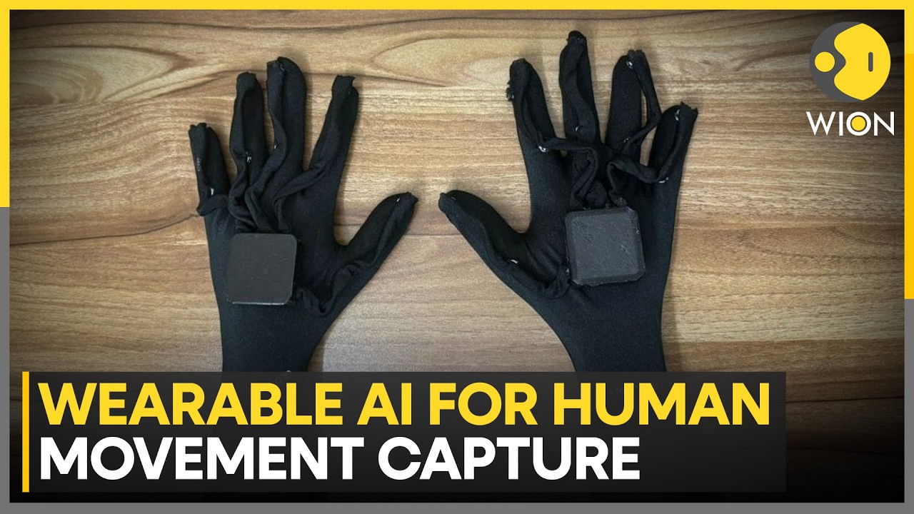 AI Impact Summit 2026: AI-embedded Helmets & Gloves Capture Hand & Body Movement | WION News