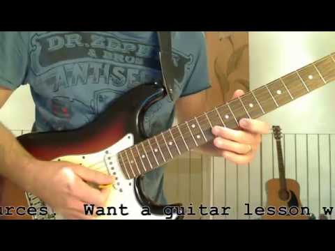 Lead Guitar Lick: Ionian Shaped Blues Scale 🎸