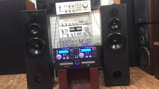 Video thumbnail for 7/4 loa kenwooD KVS-300 giá 4.800 Đầu CD DJ DCD - PRO 610 mỹ giá 4tr lh 0966 603 183(0963349519 by Tiến audio hải dương DT 0966 603 183 Bui