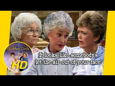 Mirror Mirror on the Floor - Blanche Learns Why Gravity Is Not Her Friend! - Golden Girls HD