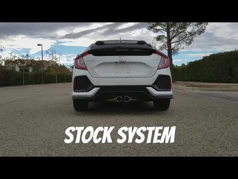 2016+ Civic Hatchback Sport 1.5T exhaust sound clip