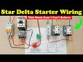 Star Delta Starter Control Wiring Explained Practically TheElectricalGuy