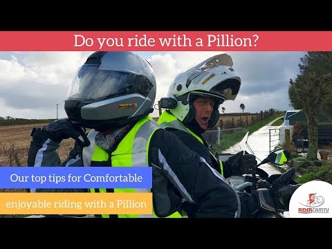 Do you ride with a pillion?  | Our tips and tricks