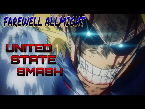 All Might bids farewell to One For All | All Might vs All for One - Final Battle HD