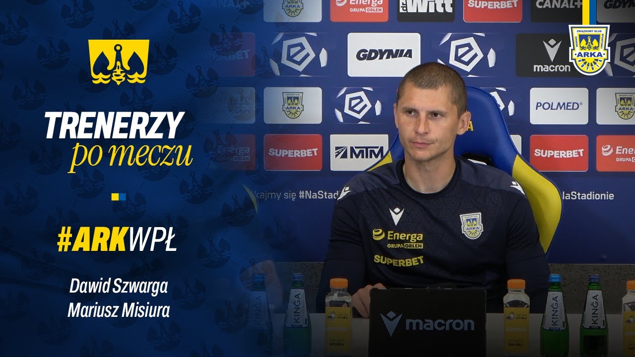 ARKA GDYNIA - WISŁA PŁOCK 1:0. TRENERZY PO MECZU