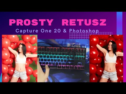 Prosty retusz w captureone i photoshopie